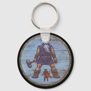 Viking skyddar Keychain - Jotun Nyckelring