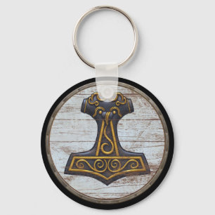 Viking skyddar Keychain - thor'sen bultar Nyckelring