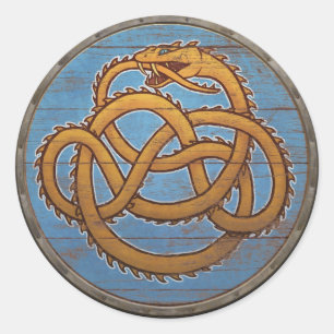 Viking skyddar klistermärken - Jörmungandr