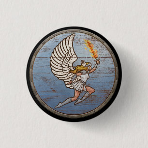 Viking skyddar knäppas - Valkyrie Knapp