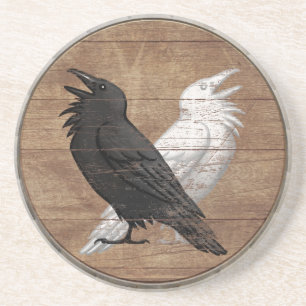 Viking skyddar kustfartyget - Odins Ravens Underlägg Sandsten