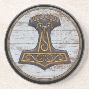 Viking skyddar - Mjolnir Underlägg Sandsten
