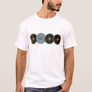 Viking skyddar väggen t-shirt