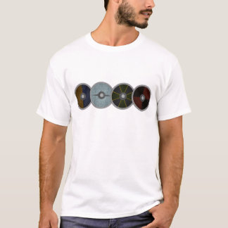 Viking skyddar väggen t-shirt