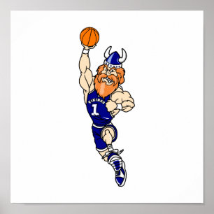 Viking slam dunk poster