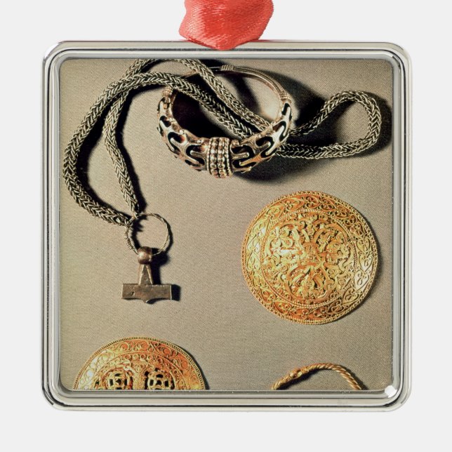Viking smycken TtoB LtoR Julgransprydnad Metall (Framsidan)