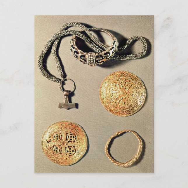 Viking smycken TtoB LtoR Vykort (Framsida)