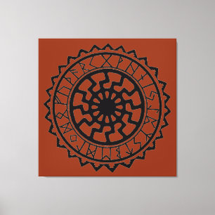 Viking Sol Celtic Runkalender Canvas