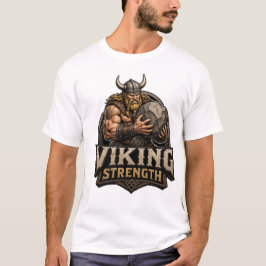 Viking Strength Warrior Kroppsbyggande Gym T-Shirt