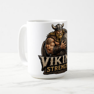 Viking Styrka Krigare - Norse Mytologi Krigare Kaffemugg