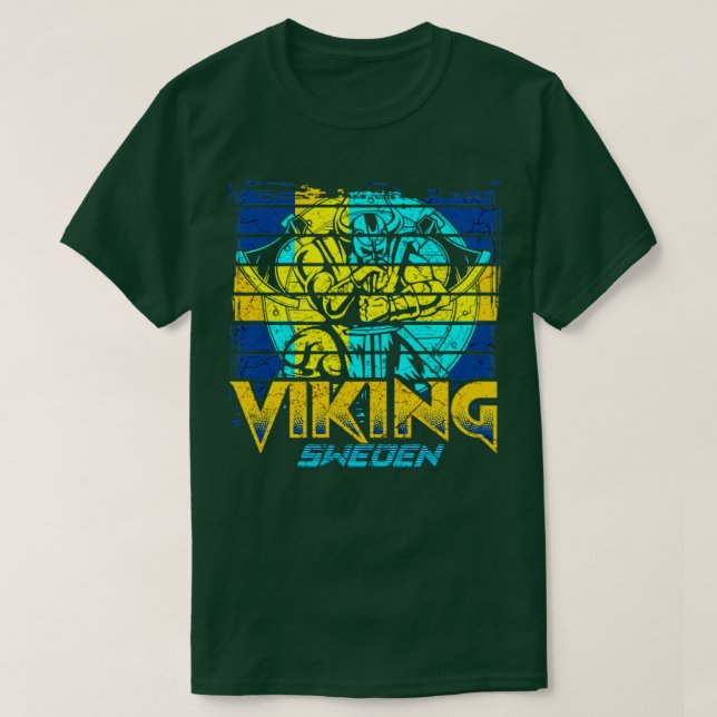 Viking Sverige1 T Shirt (Design framsida)