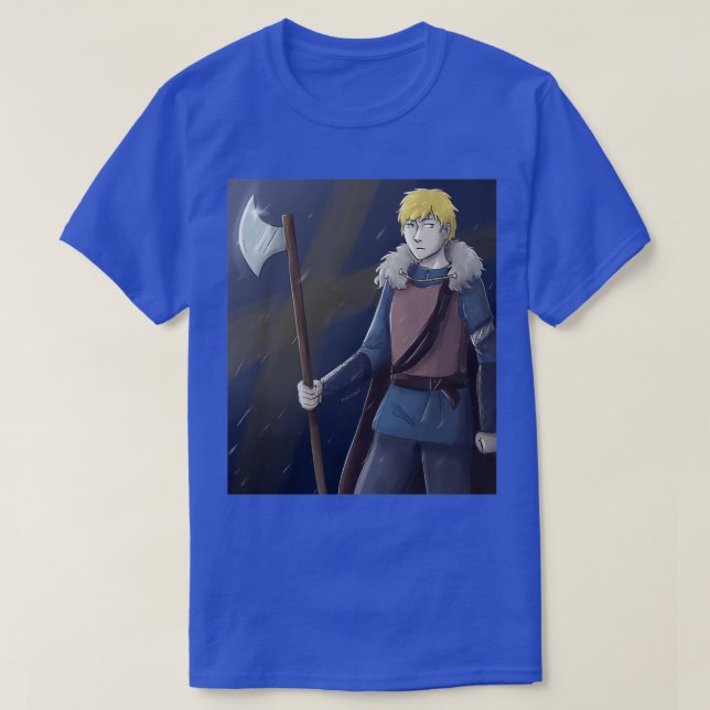Viking Sverige Hetalia T Shirt (Design framsida)