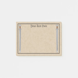 Viking Sword Post-it Block