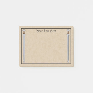 Viking Sword Post-it Block