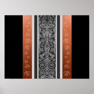 Viking Tattoo Poster