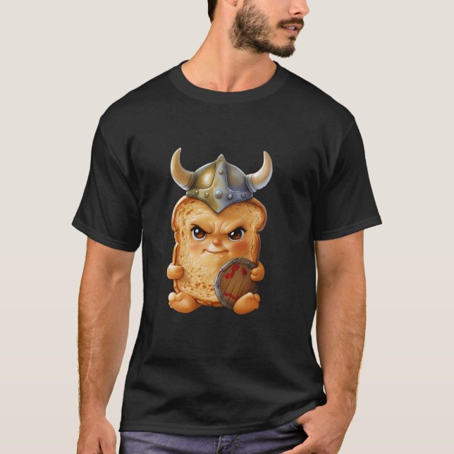 Viking Toast Mythology T Shirt (Framsida)