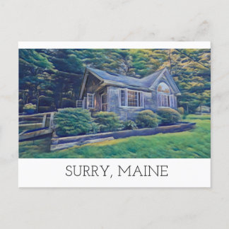 Viking Trail Cabin-vykort Vykort