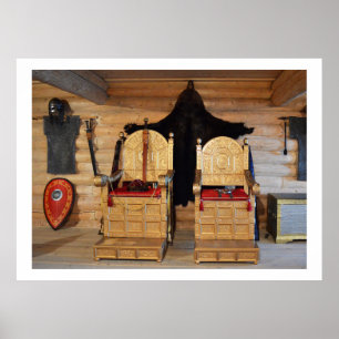 Viking tronrum poster