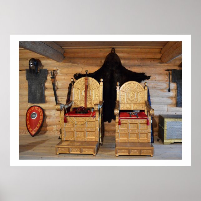 Viking tronrum poster (Framsidan)