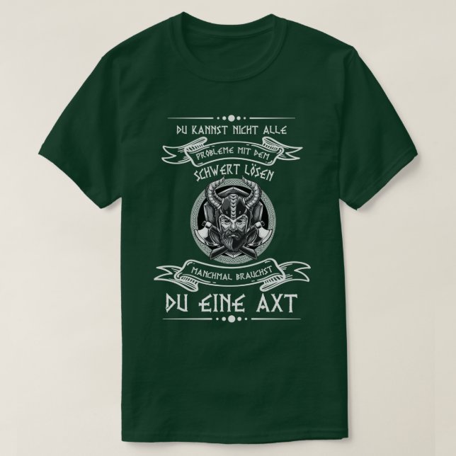 VIKING TSHIRT with CELTIC SAYYY 2 T Shirt (Design framsida)