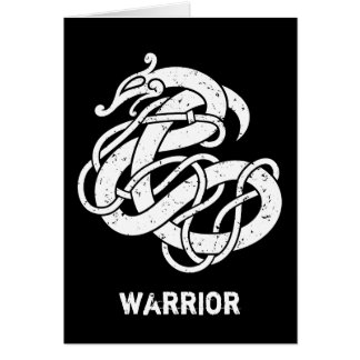 Viking Urnes stilorm Hälsningskort