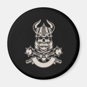 Viking Valhalla Norse Mythology Ax Norge Gift Magnet
