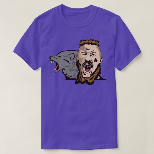 Viking Valhalla Odin T Shirt (Design framsida)