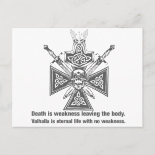 Viking Valhalla - svaghet som Lämnar kroppen Vykort