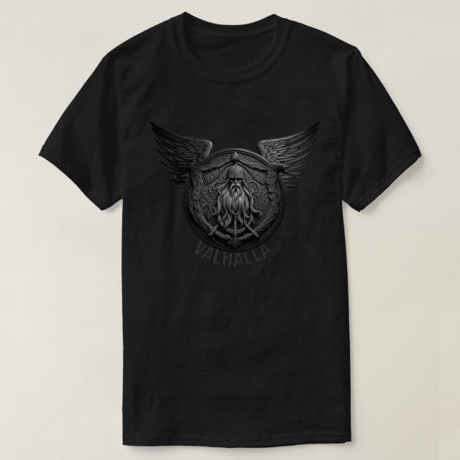 Viking Valhalla T Shirt (Design framsida)
