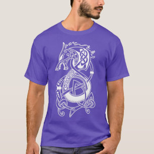 Viking Varg Fenrir White T Shirt