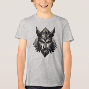 Viking Varg Krigare – Lyxig Nordisk Maskdesign T- T Shirt