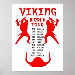 Viking Världsturné Poster