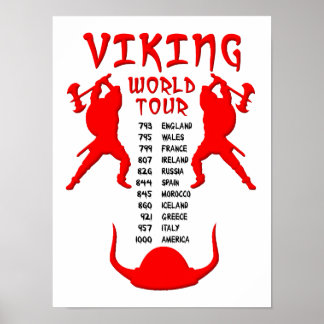 Viking Världsturné Poster
