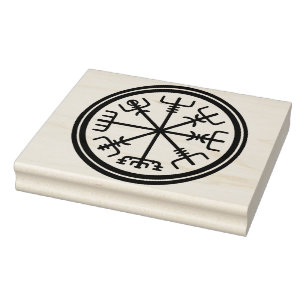 Viking Vegvisir Large Design Frimärke Verktyg Stämpel