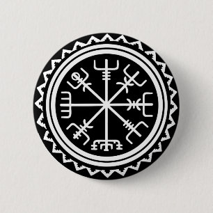 Viking Vegvisir Nautical Compass Knapp