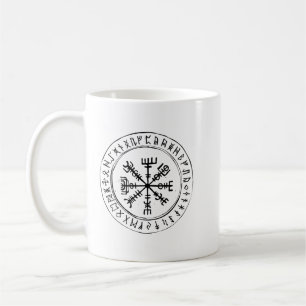 Viking Vegvisir Rune Kaffemugg