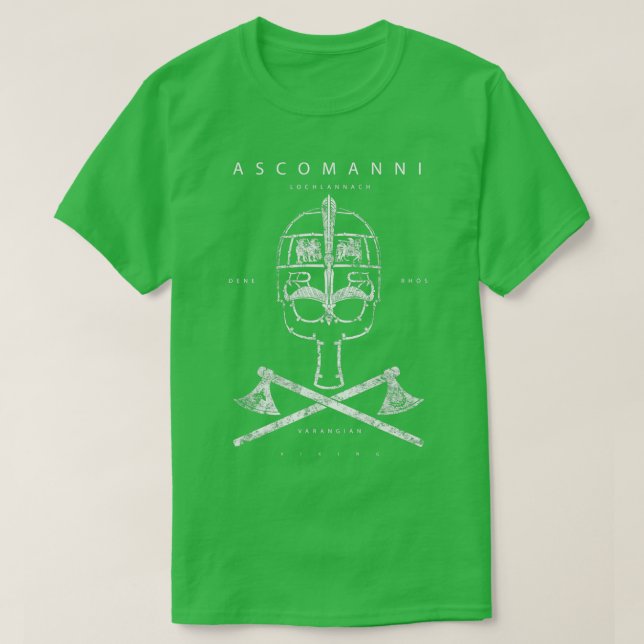 Viking Vendel-perioddesign T Shirt (Design framsida)