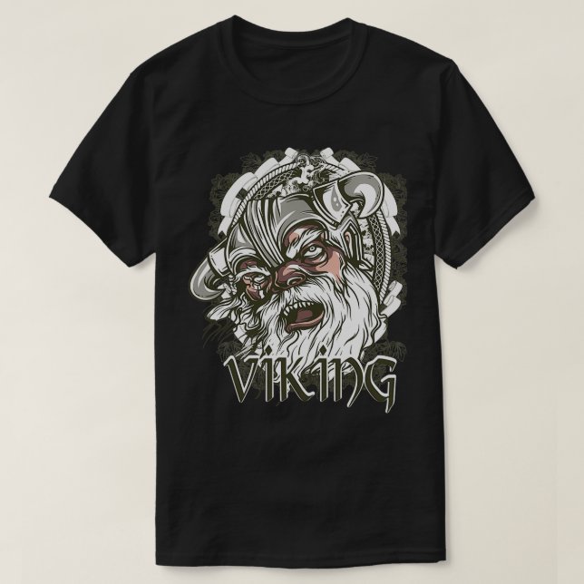 Viking Vikings 3 T Shirt (Design framsida)