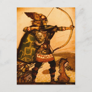 Viking-vykort Vykort