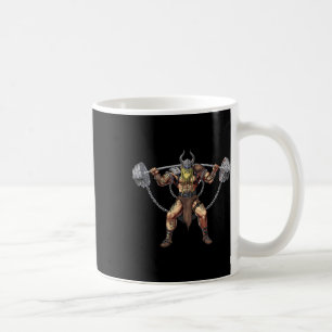 Viking Warrior Bodybuilding Gym Weightlift Powe Kaffemugg