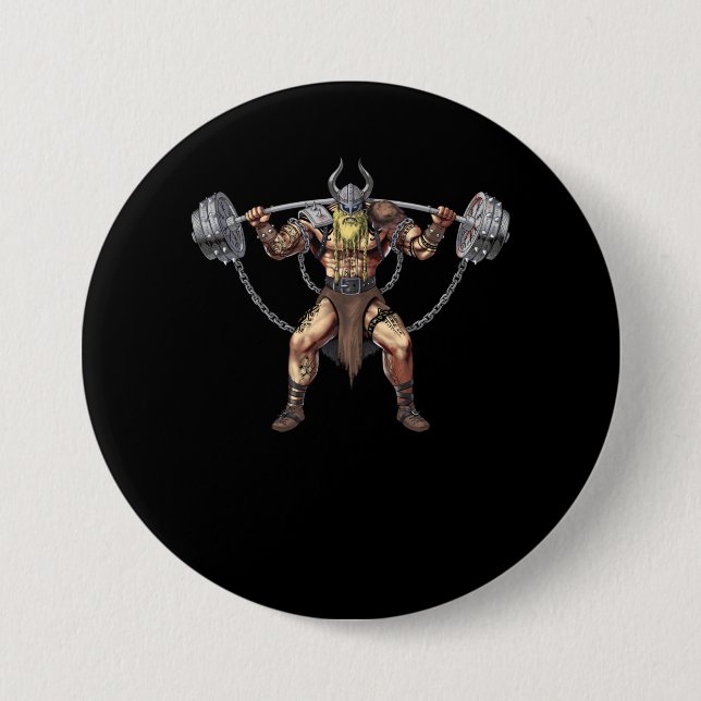 Viking Warrior Fitness Weight Lyft Knapp (Framsida)