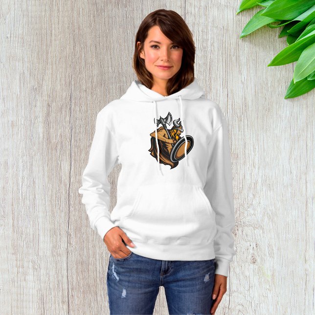 Viking Warrior Hoodie T Shirt (Skapare uppladdad)