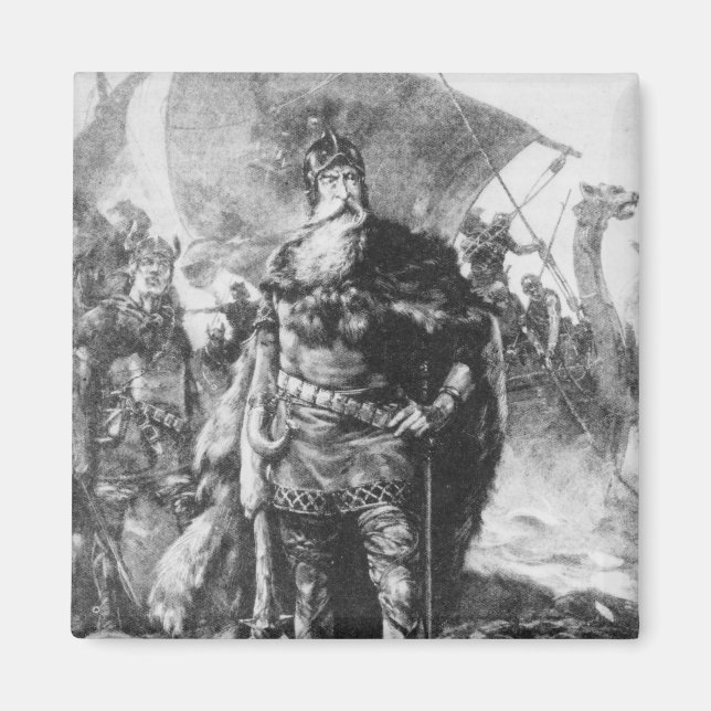 Viking Warrior Magnet (Framsidan)