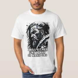 Viking warrior Norse Mythology Powerful ord T Shirt