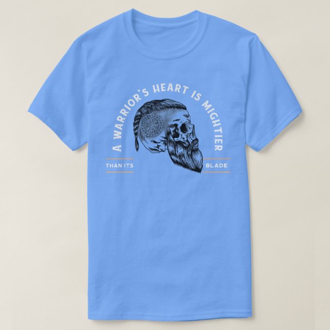 Viking Warrior Odin Norse God Premium T Shirt (Design framsida)