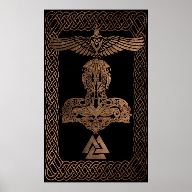 Viking Warrior Poster (Framsidan)