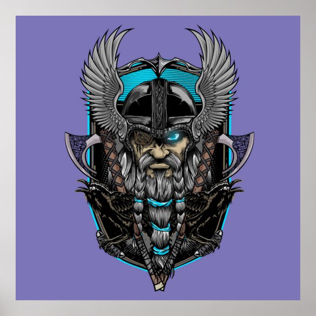 Viking Warrior Poster (Framsidan)