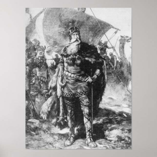 Viking Warrior Poster (Framsidan)