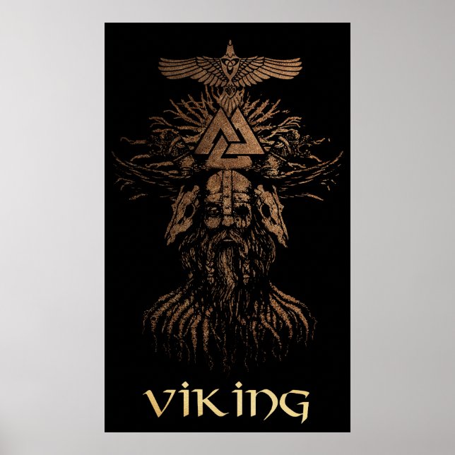Viking Warrior Poster (Framsidan)