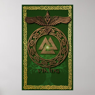 Viking Warrior Poster